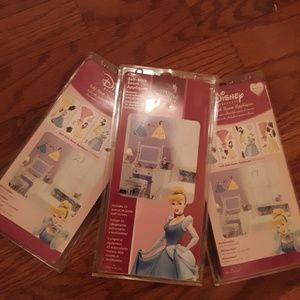 3 Packs of Disney's Princesses Room Appliques